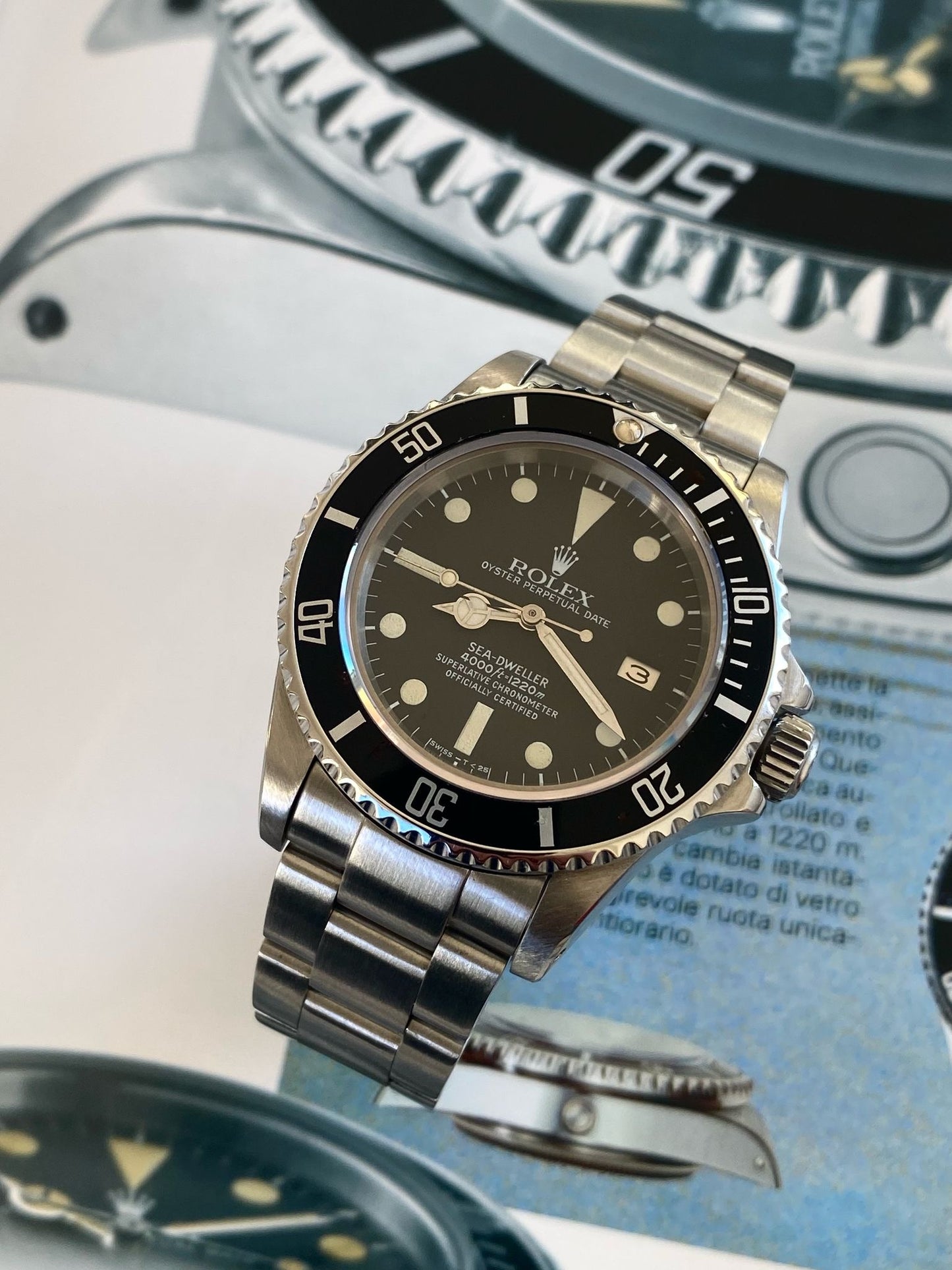 Rolex Sea-Dweller
triple six pallettoni