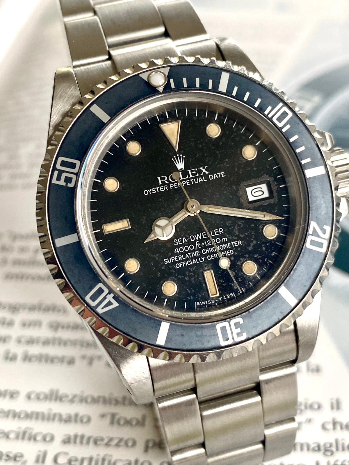 Rolex Sea-Dweller
triple six stardust