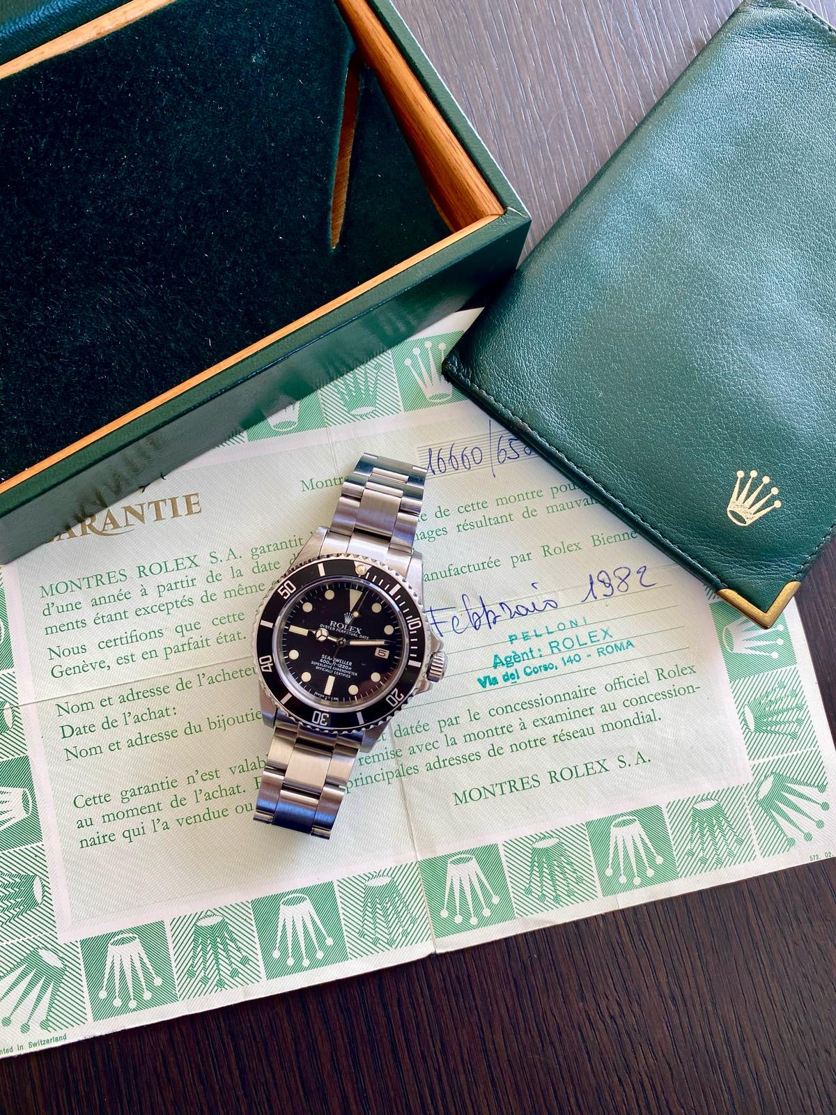 Rolex Sea-Dweller
triple six pallettoni