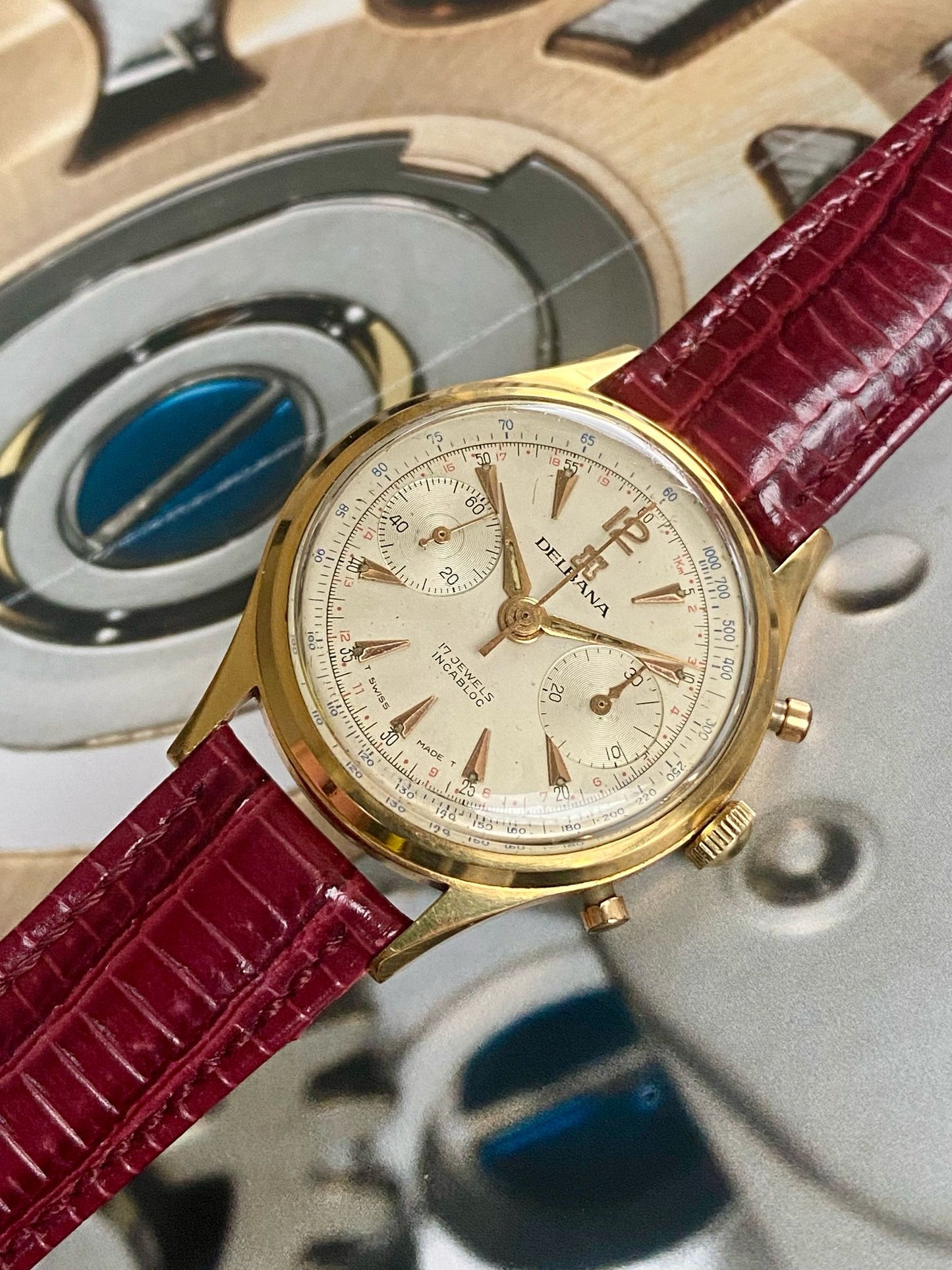 Delbana Chronograph Landeron 248