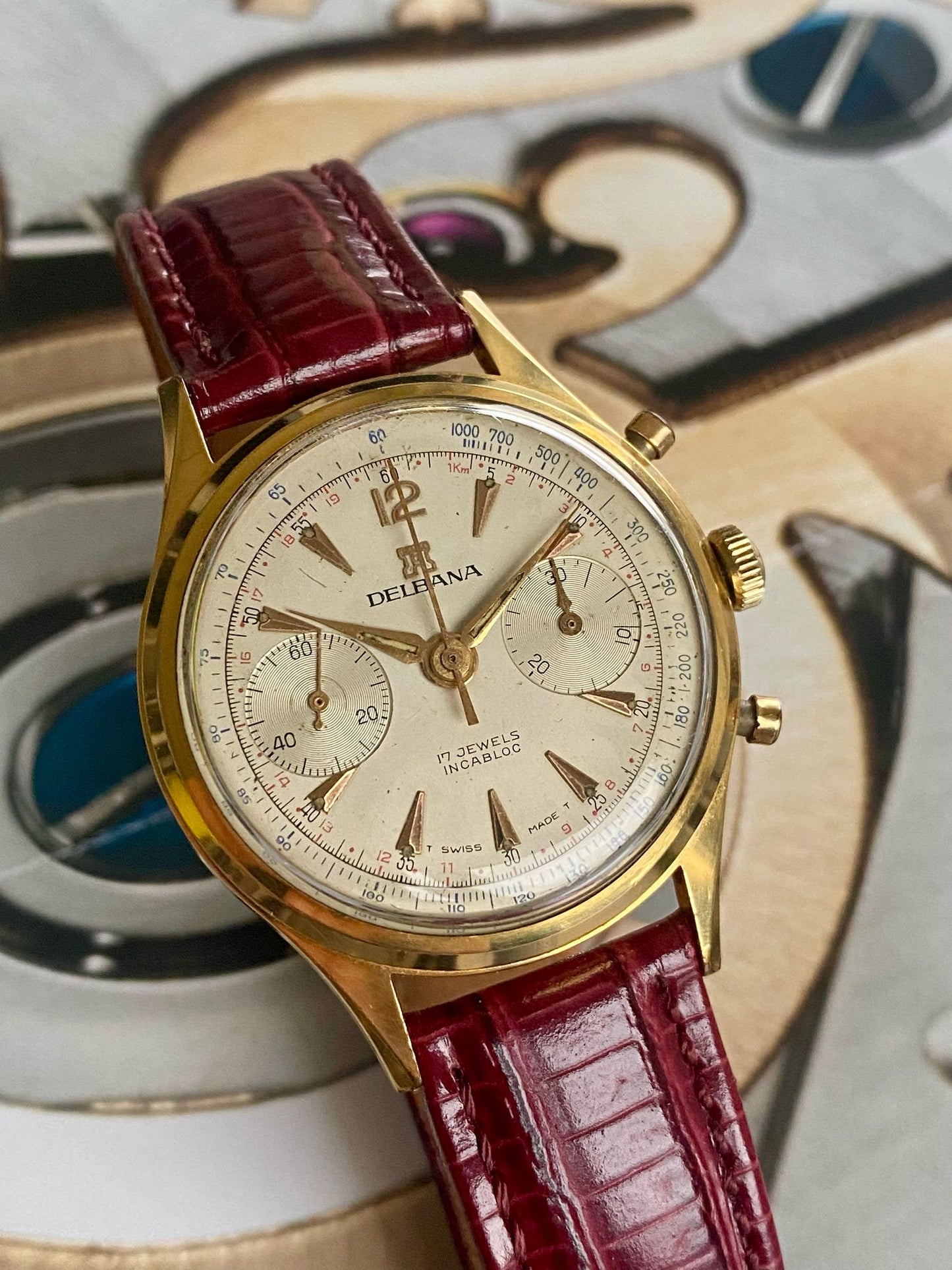 Delbana Chronograph Landeron 248