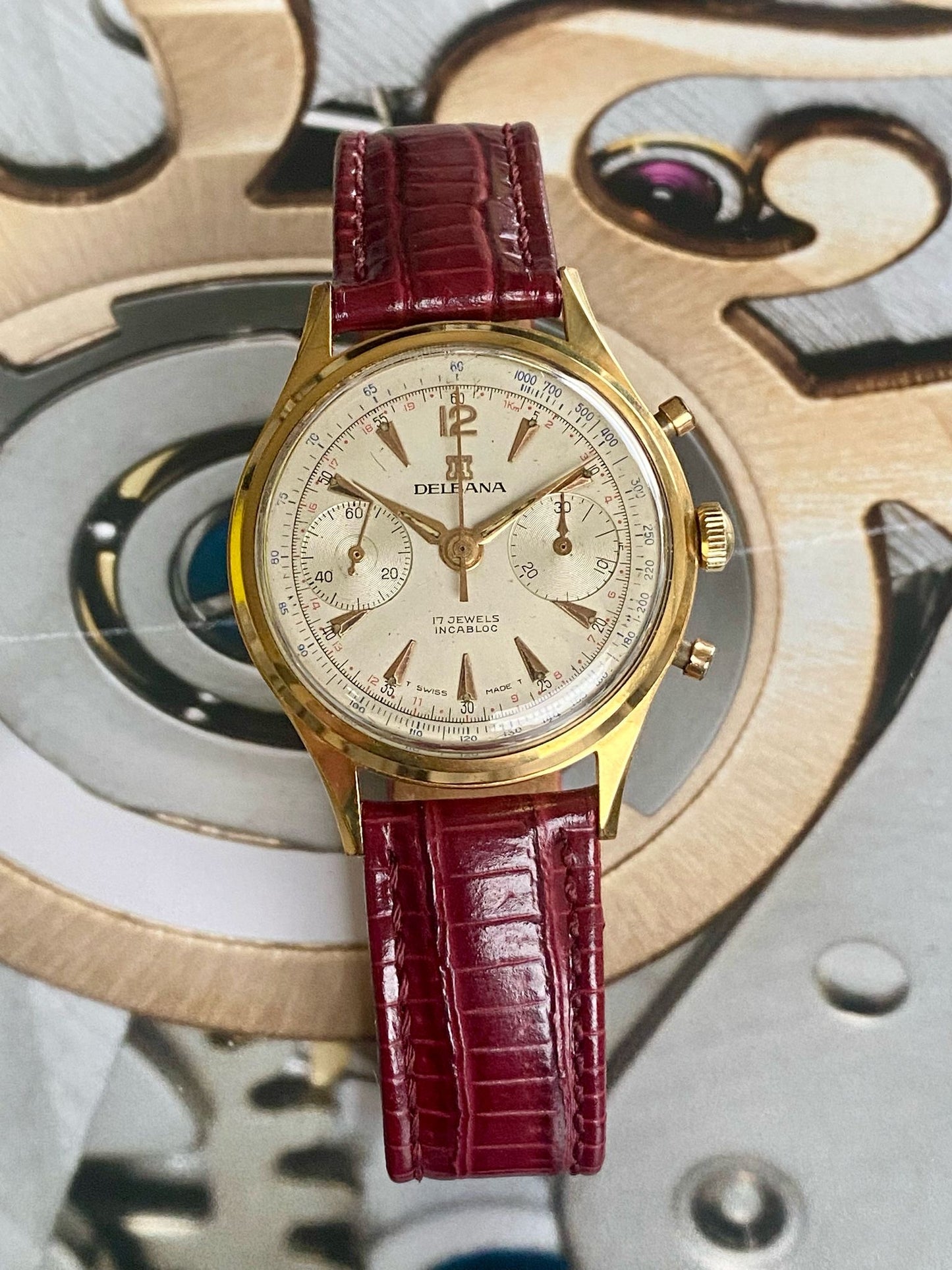 Delbana Chronograph Landeron 248