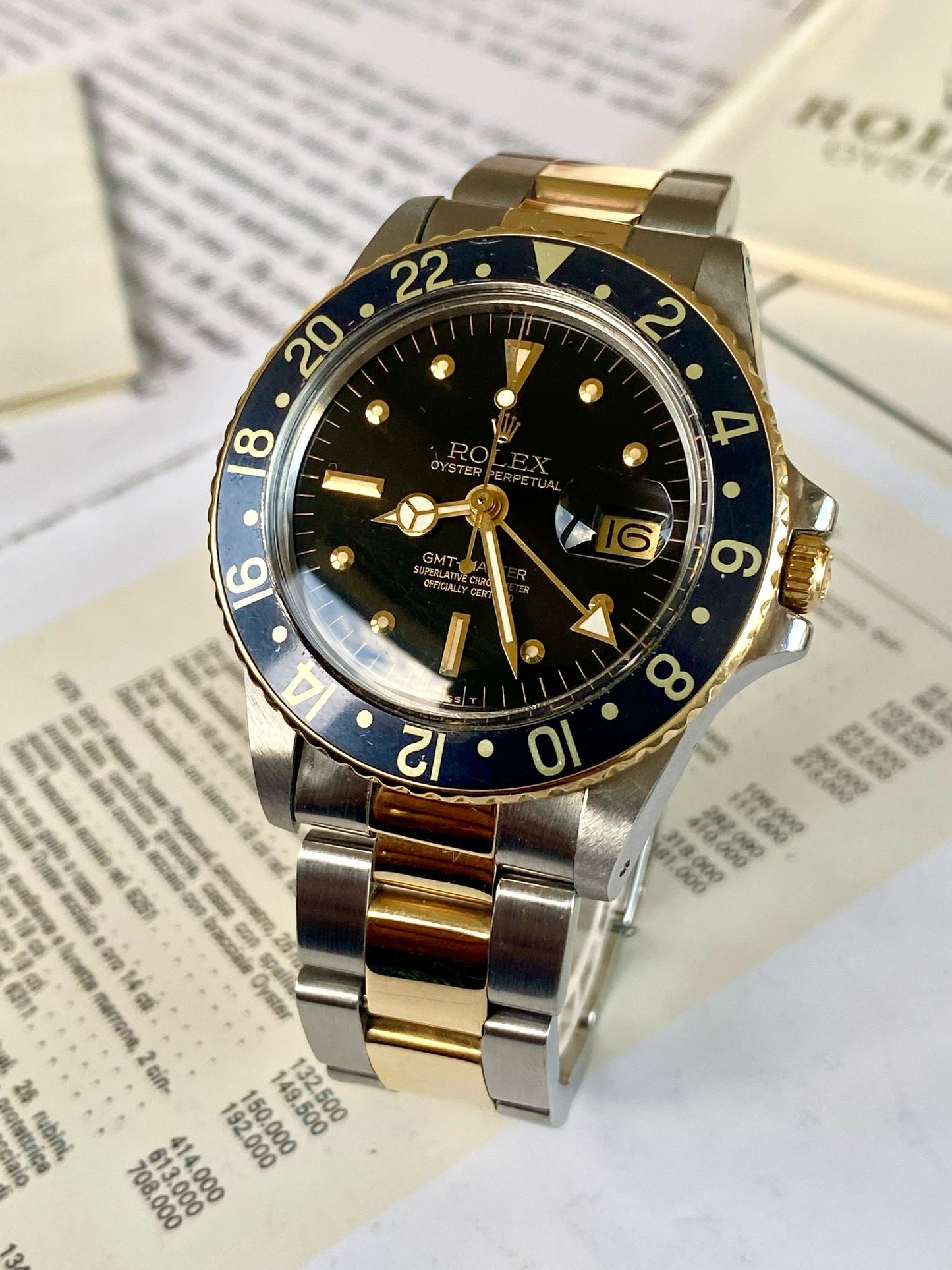 Rolex GMT-Master
1675 nipple dial