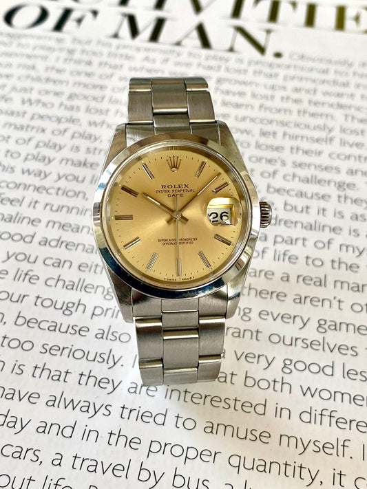 Rolex Oyster Perpetual Date
15200 champagne