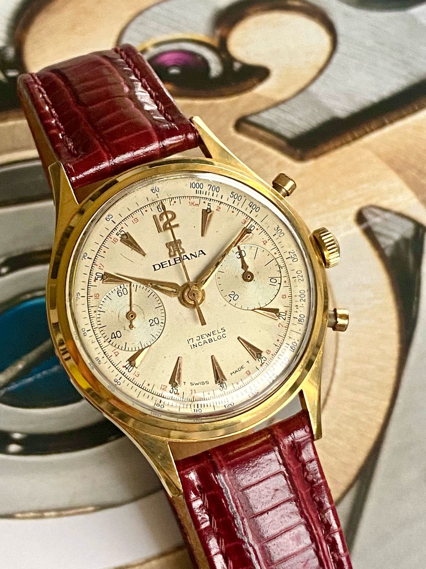 Delbana Chronograph Landeron 248