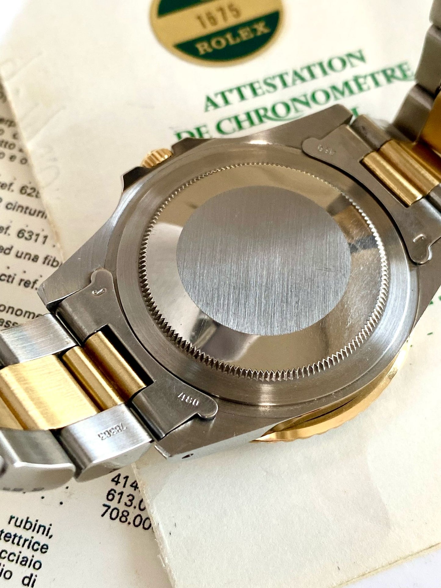 Rolex GMT-Master
1675 nipple dial