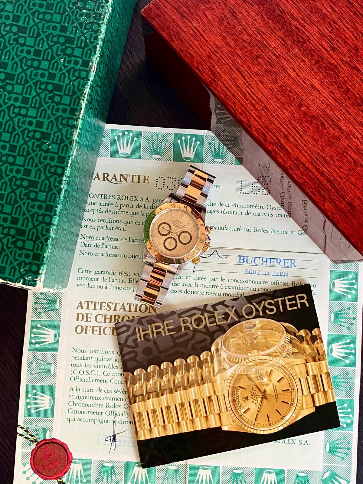 Rolex Daytona inverted six zenith