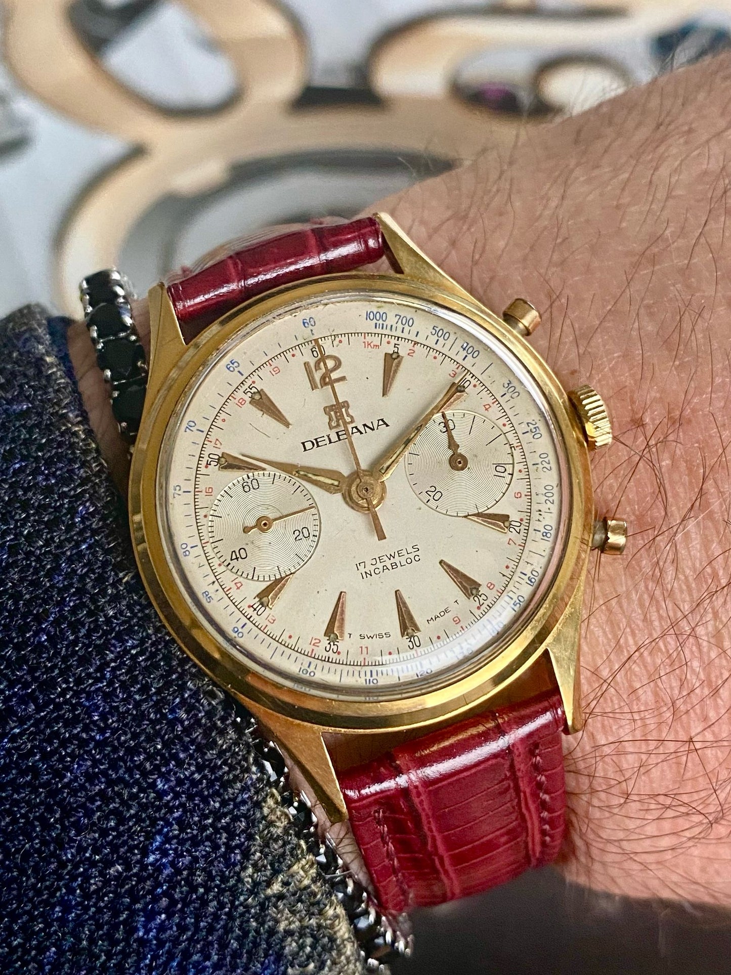 Delbana Chronograph Landeron 248