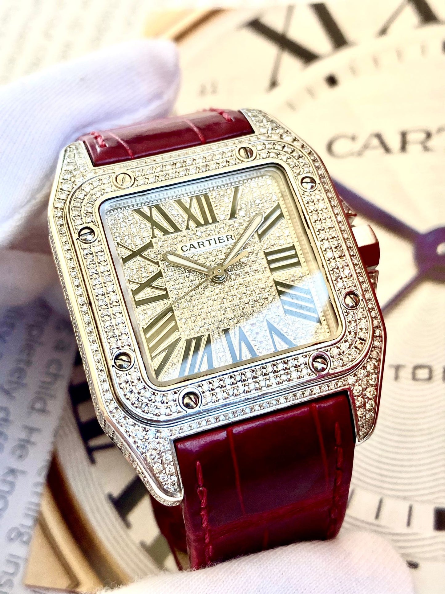 Cartier Santos 100 XL