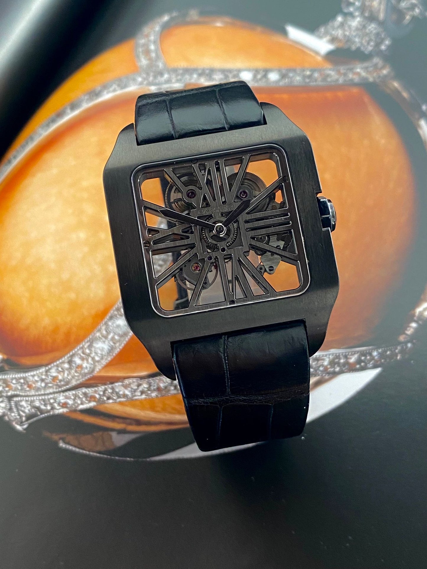 Cartier Santos Dumont
Skeleton Titanium