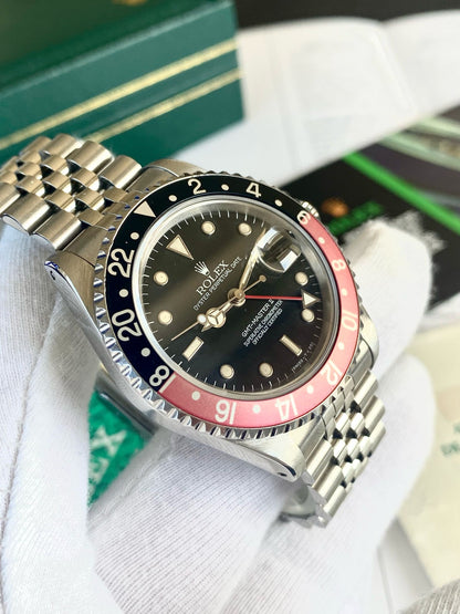 Rolex GMT-Master II
16710 coke Jubilee ghost
