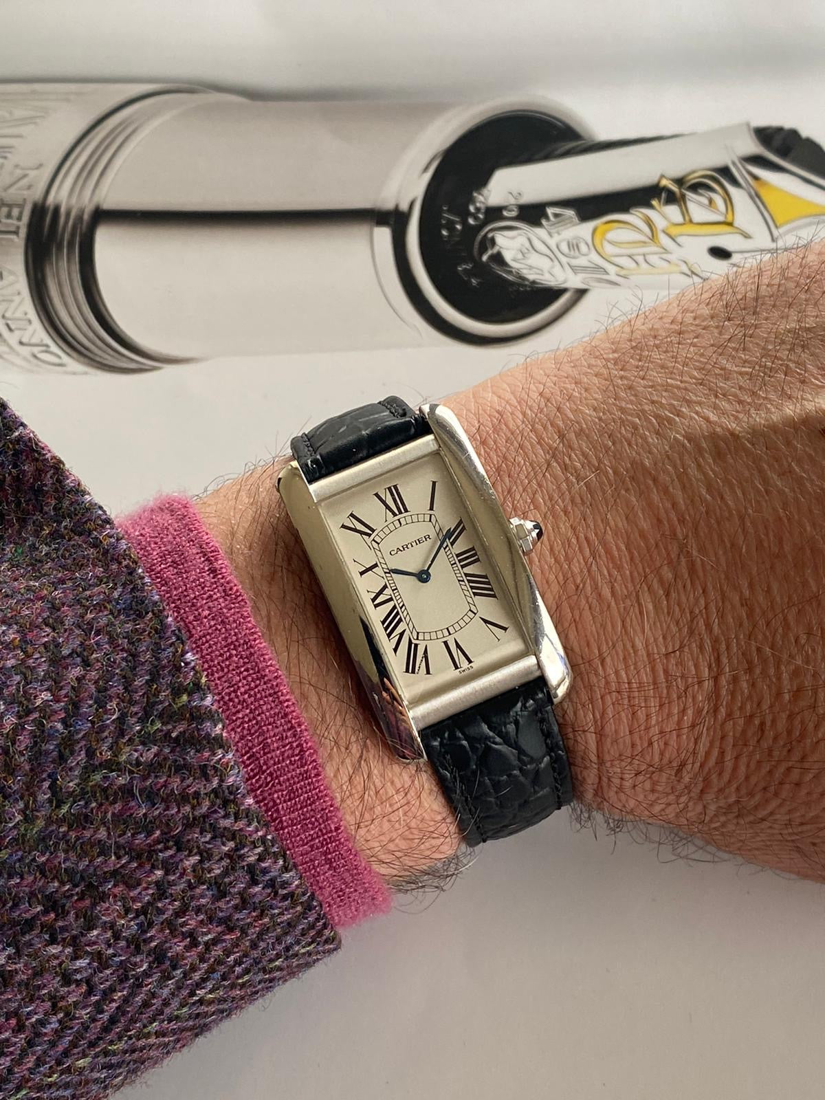 Cartier Tank Américaine
white gold XL