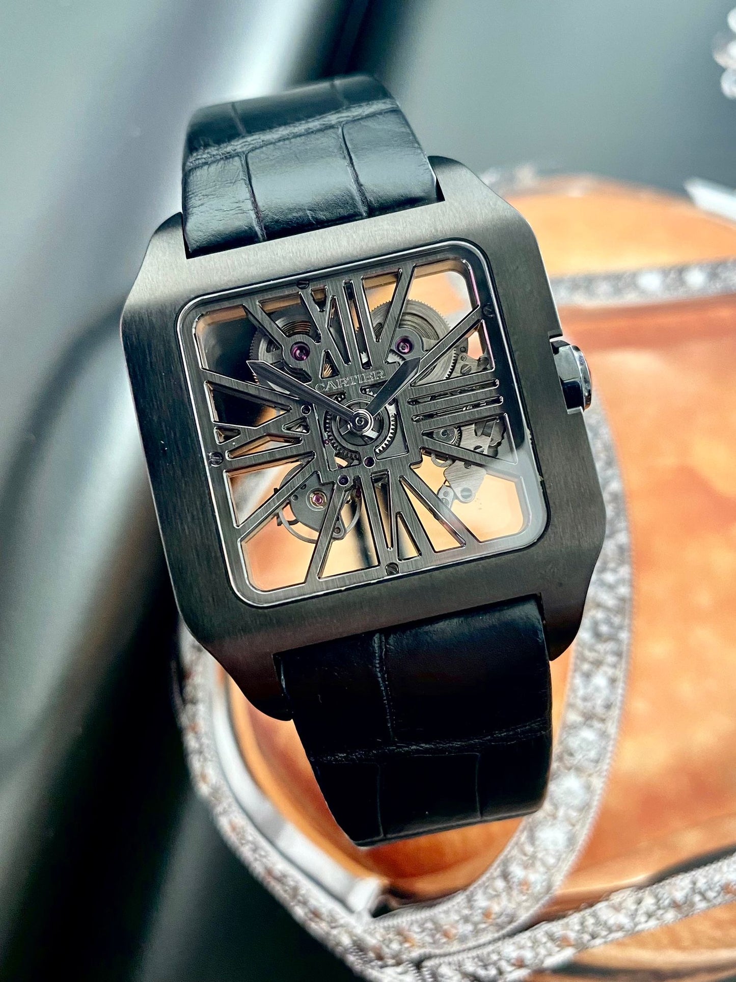 Cartier Santos Dumont
Skeleton Titanium