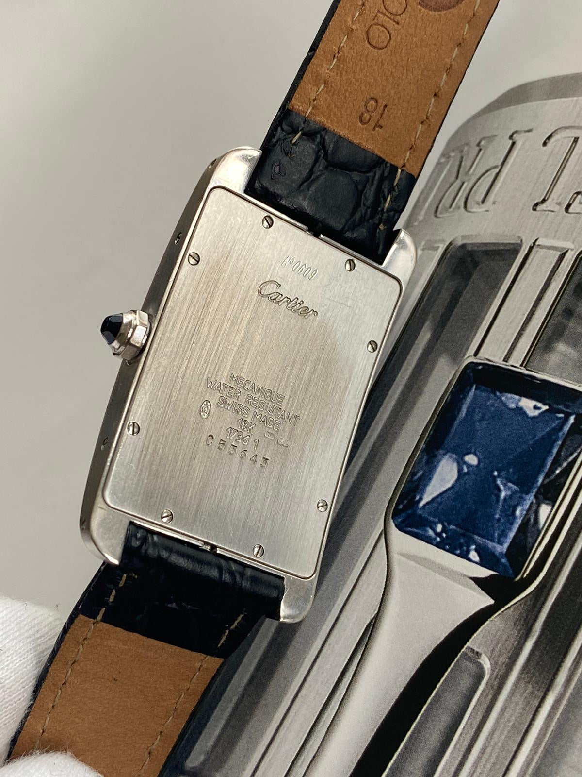 Cartier Tank Américaine
white gold XL