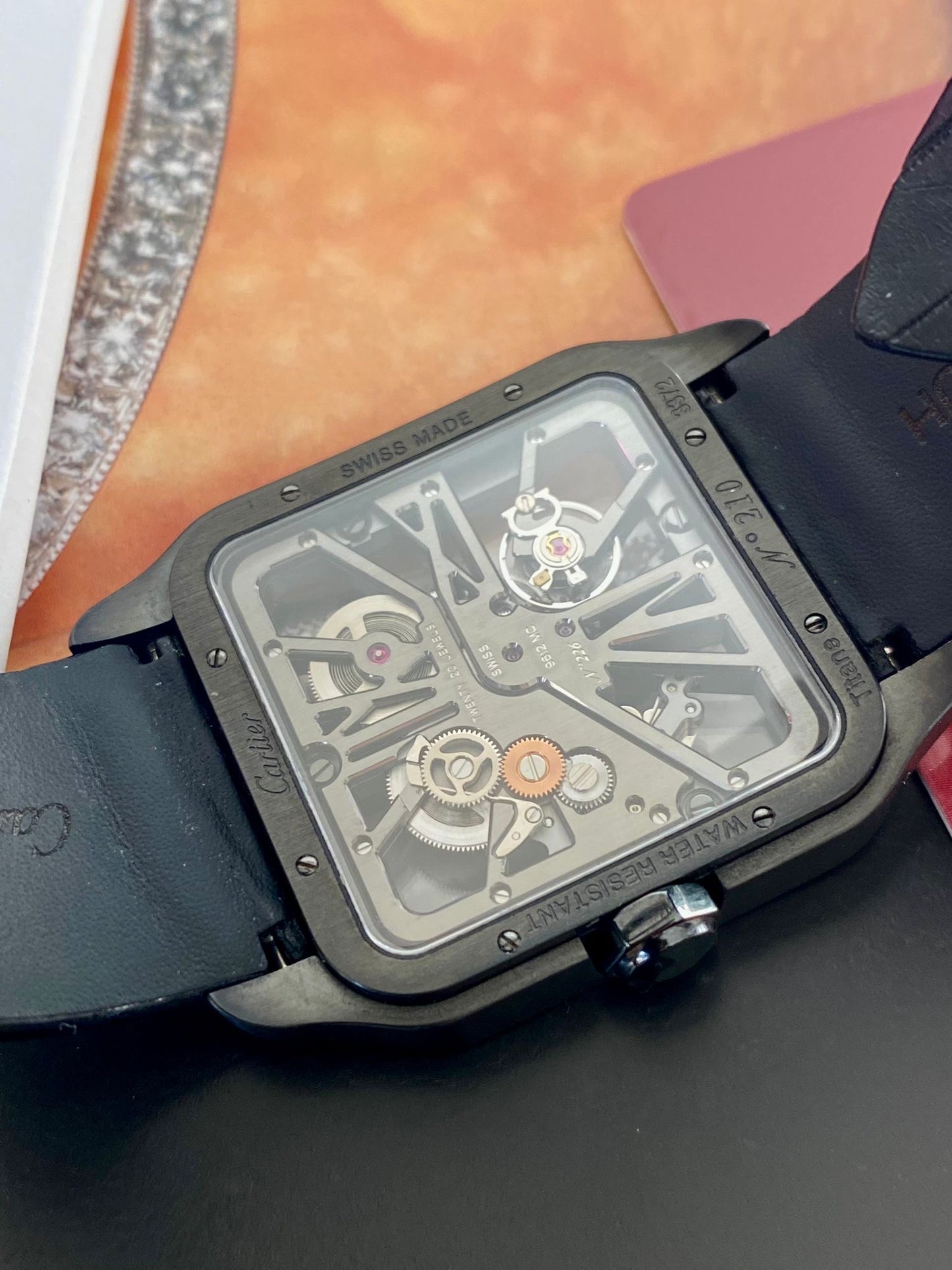 Cartier Santos Dumont
Skeleton Titanium