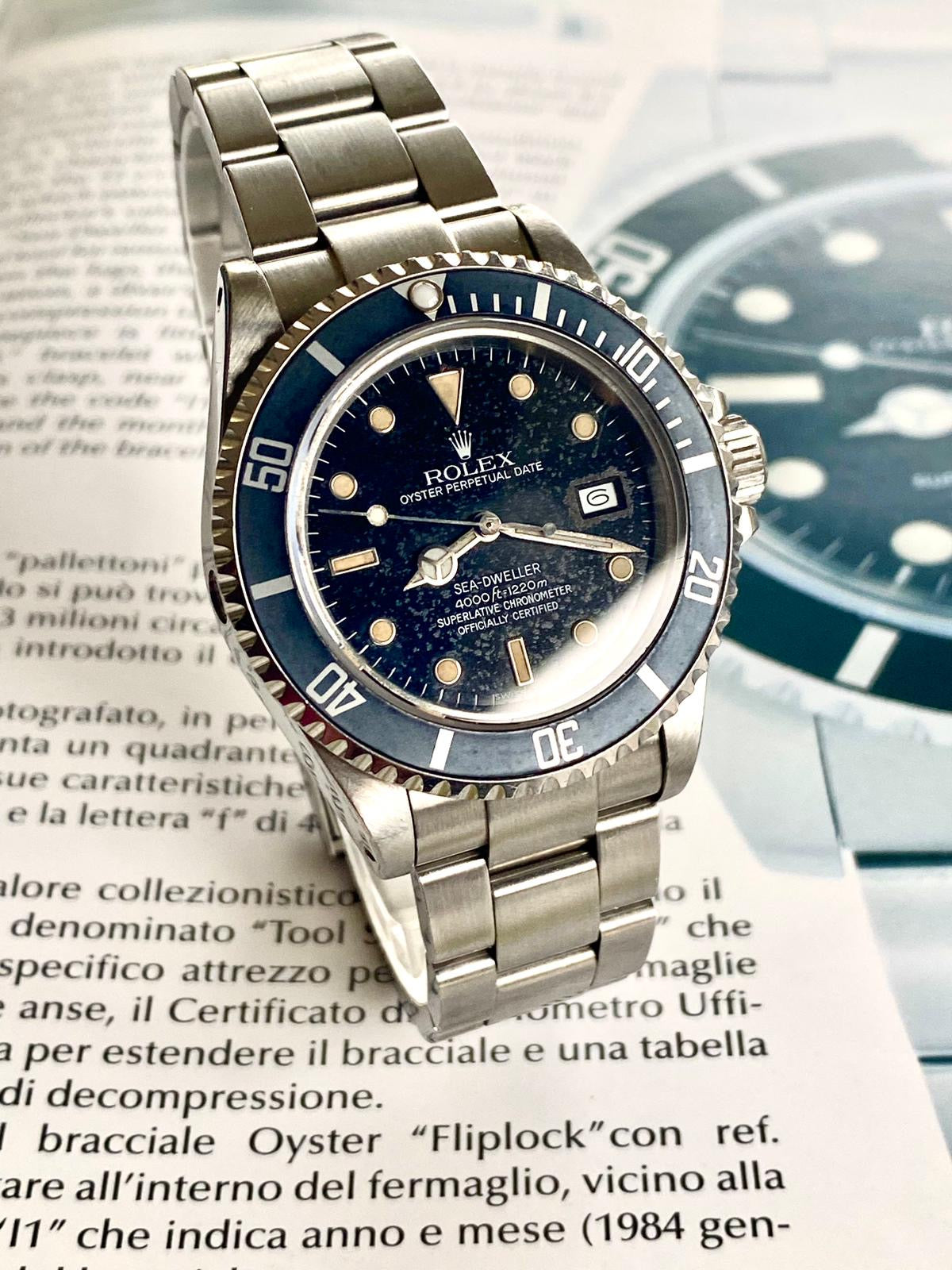 Rolex Sea-Dweller
triple six stardust
