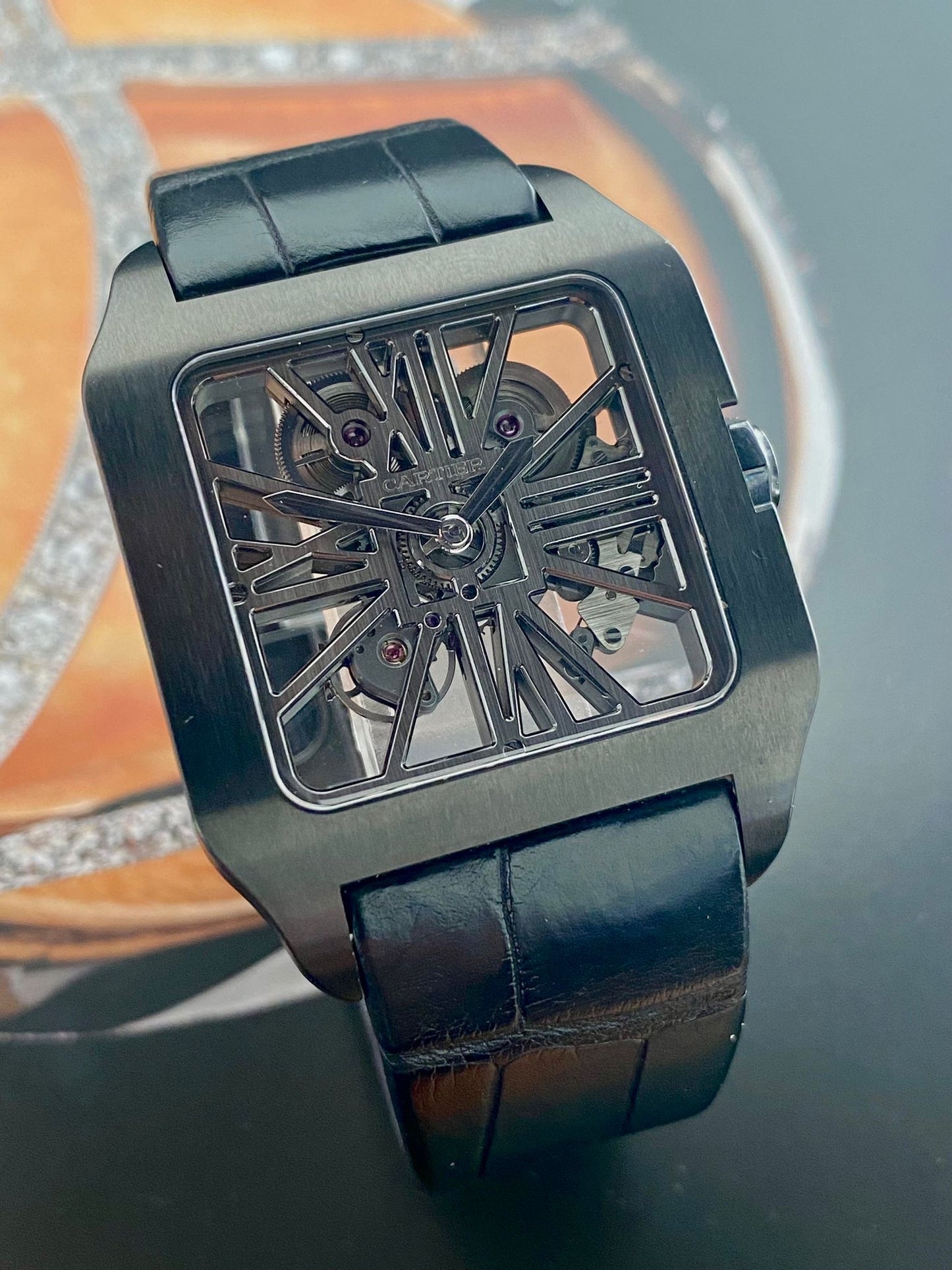 Cartier Santos Dumont
Skeleton Titanium