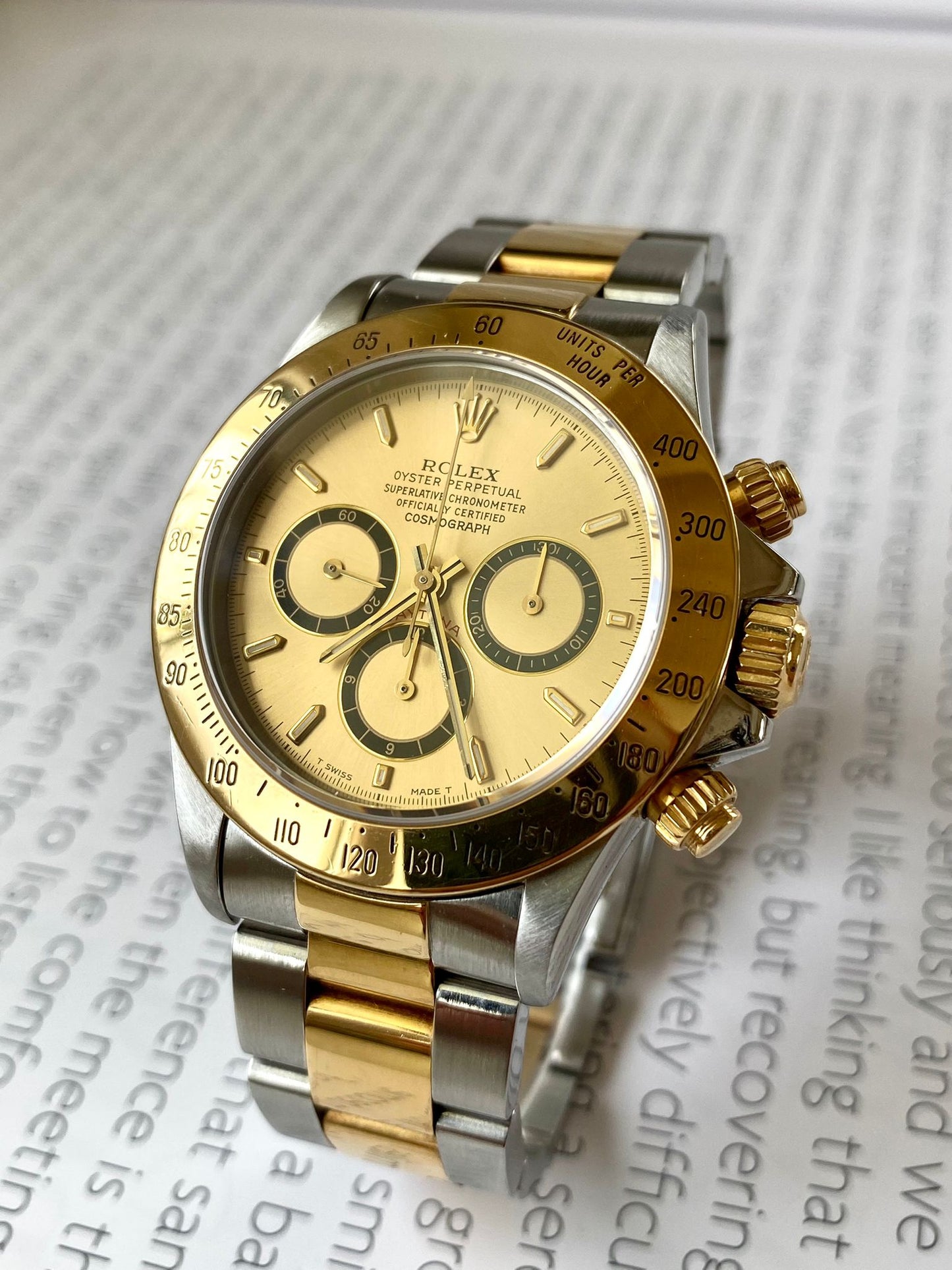 Rolex Daytona inverted six zenith
