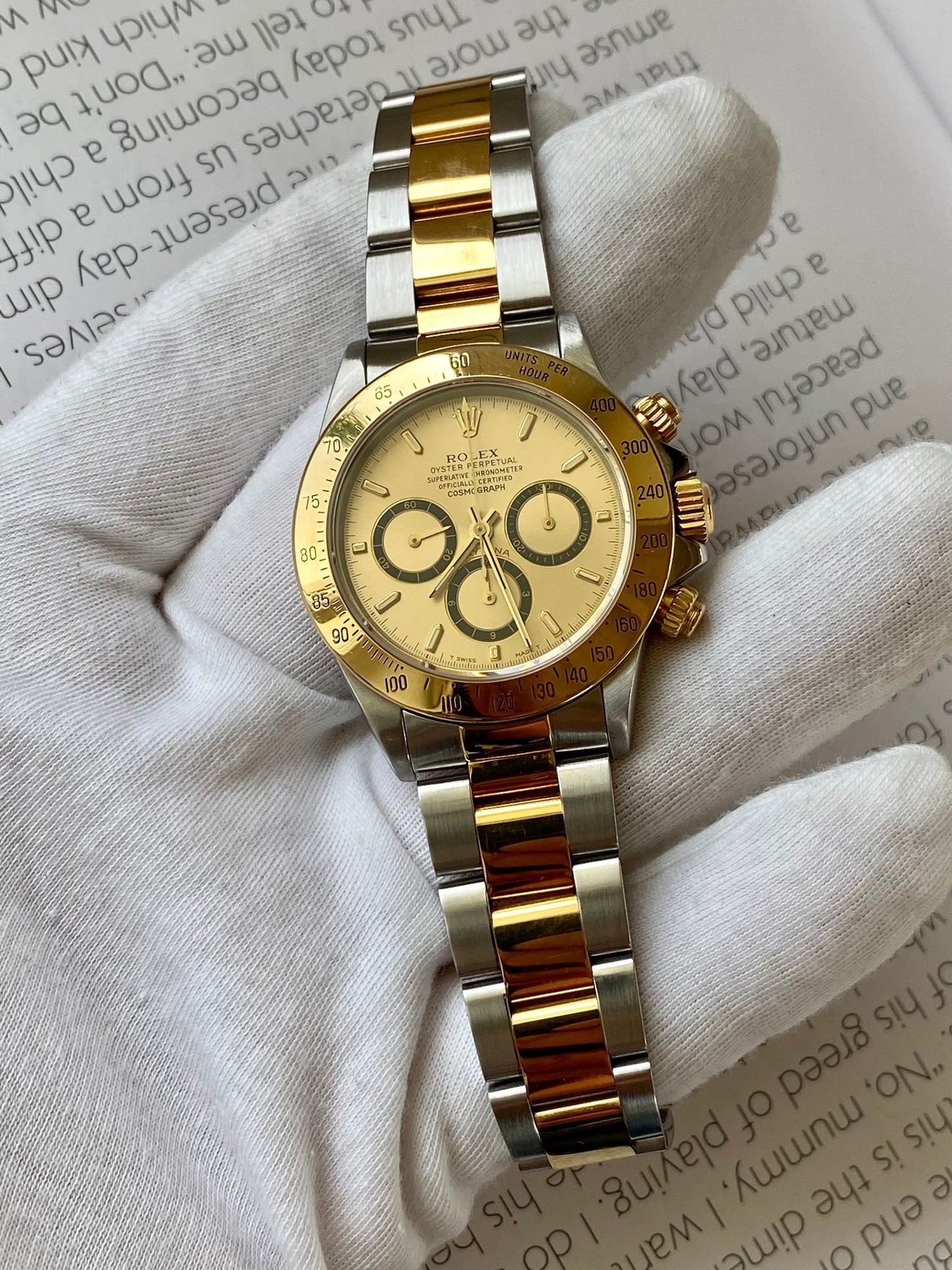 Rolex Daytona inverted six zenith